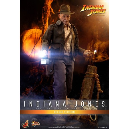 Indiana Jones - Figurine Movie Masterpiece 1/6  (Deluxe Version) 30 cm
