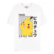 Pokémon - T-Shirt Pikachu White