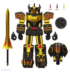 Power Rangers - Figurine Ultimates Megazord (Black/Gold) 18 cm
