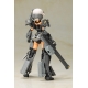 Frame Arms Girl - Figurine Plastic Model Kit Gourai-Kai (Black) with FGM148 Type Anti-Tank Missile 16 cm