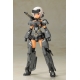 Frame Arms Girl - Figurine Plastic Model Kit Gourai-Kai (Black) with FGM148 Type Anti-Tank Missile 16 cm