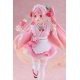 Hatsune Miku - Statuette Newley Written Sakura Miku Japanese Cafe Ver. 18 cm