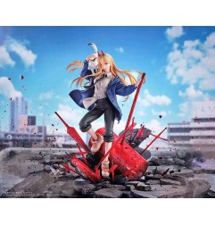 Chainsaw Man - Statuette 1/7 1/7 Power & Meowy 28 cm