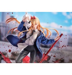 Chainsaw Man - Statuette 1/7 1/7 Power & Meowy 28 cm