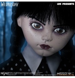 La Famille Addams - Wednesday Living Dead Dolls poupée Wednesday Addams 25 cm