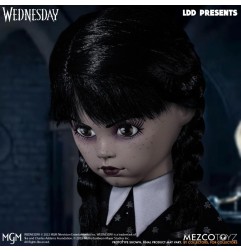 La Famille Addams - Wednesday Living Dead Dolls poupée Wednesday Addams 25 cm