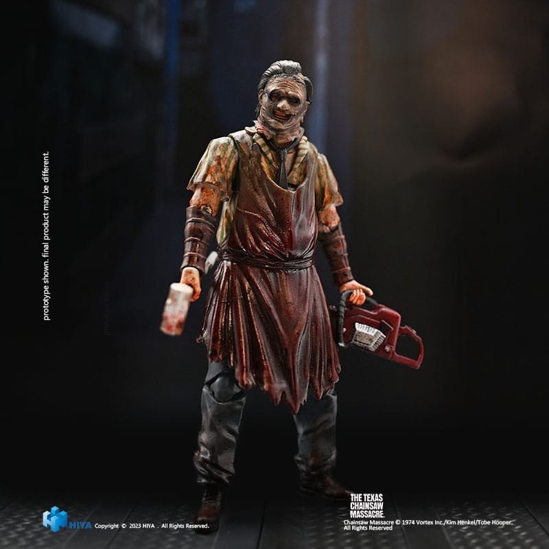 Massacre à la tronçonneuse - Texas Chainsaw Massacre (2003) figurine 1/18 Exquisite Mini Thomas Hewitt Slaughter Version 11 cm