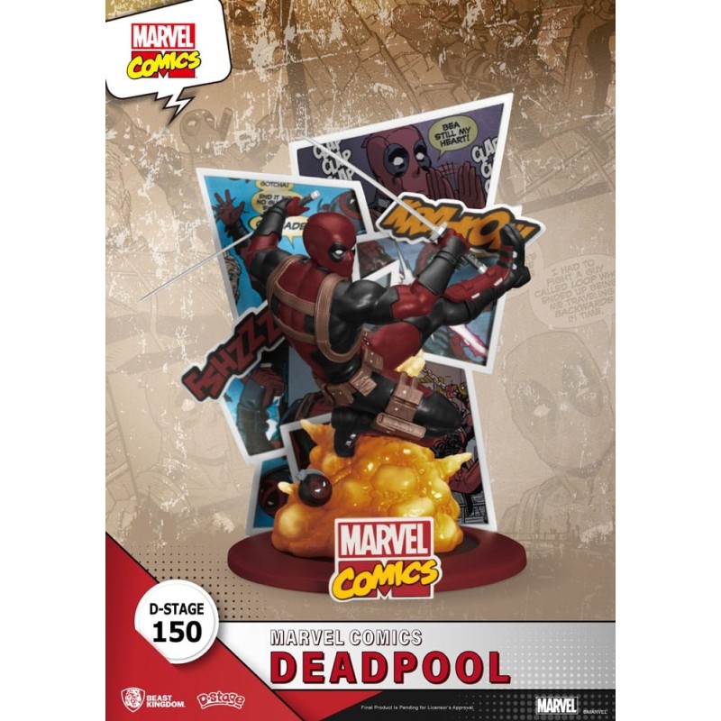 Marvel - Diorama PVC D-Stage Deadpool 16 cm