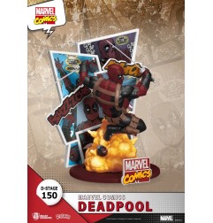 Marvel - Diorama D-Stage Deadpool 16 cm