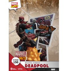 Marvel - Diorama PVC D-Stage Deadpool 16 cm