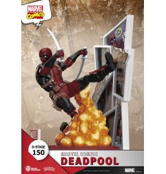 Marvel - Diorama PVC D-Stage Deadpool 16 cm