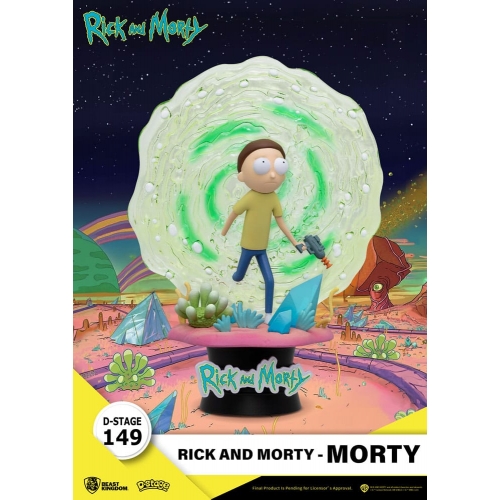 Rick & Morty - Diorama D-Stage Morty 14 cm
