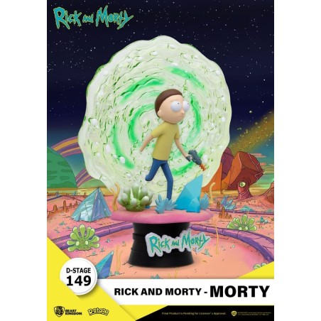 Rick & Morty - Diorama D-Stage Morty 14 cm