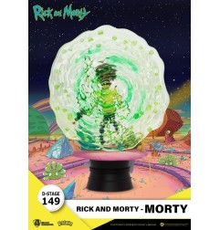 Rick et Morty - Rick & Morty diorama PVC D-Stage Morty 14 cm