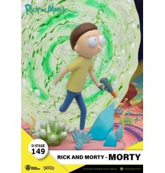 Rick et Morty - Rick & Morty diorama PVC D-Stage Morty 14 cm