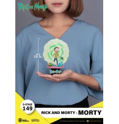 Rick et Morty - Rick & Morty diorama PVC D-Stage Morty 14 cm