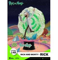Rick & Morty - Diorama D-Stage Rick 14 cm