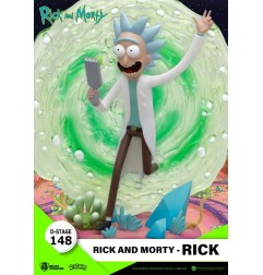 Rick et Morty - Rick & Morty diorama PVC D-Stage Rick 14 cm