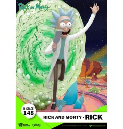 Rick et Morty - Rick & Morty diorama PVC D-Stage Rick 14 cm
