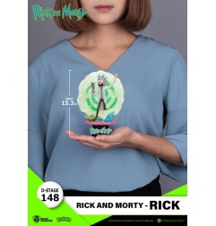 Rick et Morty - Rick & Morty diorama PVC D-Stage Rick 14 cm