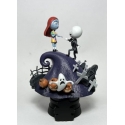 L'étrange Noël de Mr. Jack - Diorama D-Stage Jack & Sally 15 cm