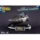 Retour vers le futur - Statuette Egg Attack Floating Back to the Future II DeLorean Standard Version 20 cm