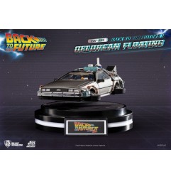 Retour vers le futur - Statuette Egg Attack Floating Back to the Future II DeLorean Standard Version 20 cm