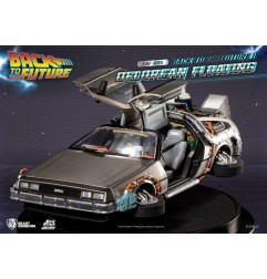 Retour vers le futur - Statuette Egg Attack Floating Back to the Future II DeLorean Standard Version 20 cm