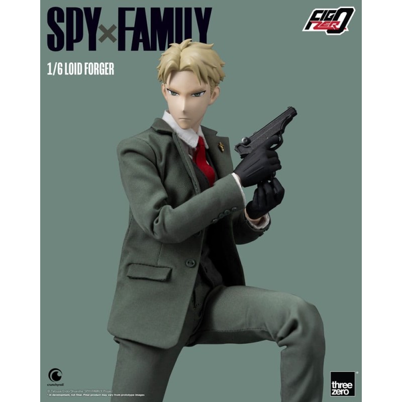 Figurine Spy X Family – Loid Forger – ThreeZero 1/6 – 31 Cm – Neuf