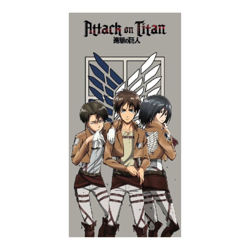 Attack Attack - Attack on Titan serviette de bain Group 70 x 140 cm