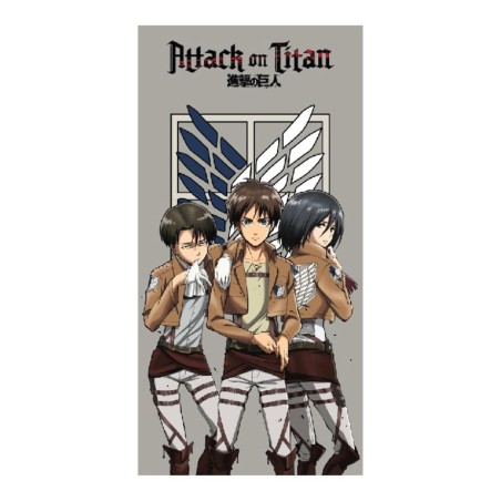 Attack Attack - Attack on Titan serviette de bain Group 70 x 140 cm