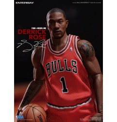 NBA Collection - Figurine Real Masterpiece 1/6 Derrick Rose Limited Retro Edition 30 cm