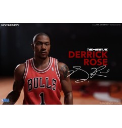 NBA - Collection figurine Real Masterpiece 1/6 Derrick Rose Limited Retro Edition 30 cm