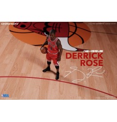 NBA Collection - Figurine Real Masterpiece 1/6 Derrick Rose Limited Retro Edition 30 cm