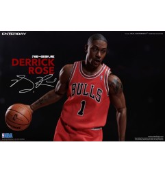 NBA - Collection figurine Real Masterpiece 1/6 Derrick Rose Limited Retro Edition 30 cm