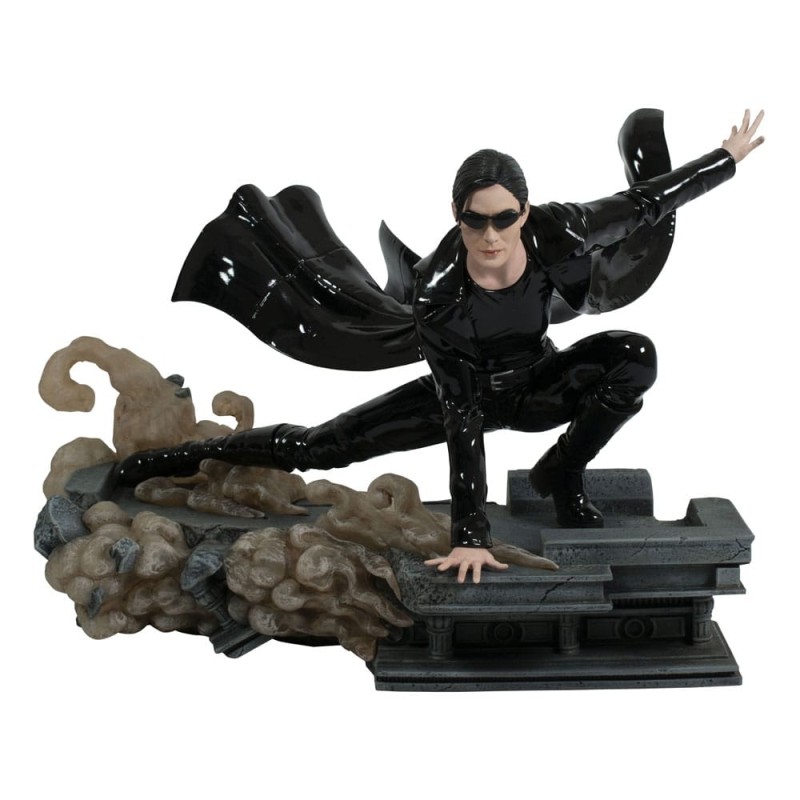 Matrix - The  Gallery Deluxe statuette Trinity