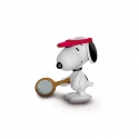 Snoopy - Figurine Snoopy Joueur de Tennis 5 cm
