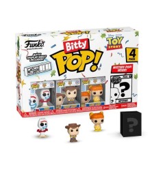 Toy Story - Pack 4 figurines Bitty POP! Vinyl Forky 2,5 cm