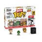 Toy Story - Pack 4 figurines Bitty POP! Vinyl Woody 2,5 cm