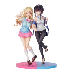 OshiRabu: Waifus Over Husbandos - Pack 2 statuettes 1/7 Ren Furutachi & Akuru Hayahoshi 23 cm