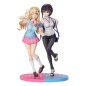 OshiRabu: Waifus Over Husbandos - Pack 2 statuettes 1/7 Ren Furutachi & Akuru Hayahoshi 23 cm