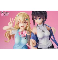 OshiRabu: Waifus Over Husbandos - Pack 2 statuettes 1/7 Ren Furutachi & Akuru Hayahoshi 23 cm