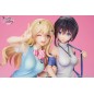 OshiRabu: Waifus Over Husbandos - Pack 2 statuettes 1/7 Ren Furutachi & Akuru Hayahoshi 23 cm