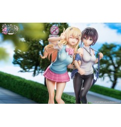 OshiRabu: Waifus Over Husbandos - Pack 2 statuettes 1/7 Ren Furutachi & Akuru Hayahoshi 23 cm