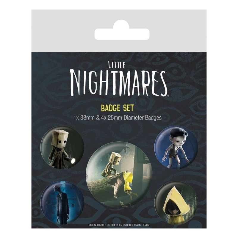 Little Nightmares - Pack 5 badges  II