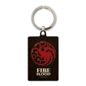 Game of Thrones - Porte-clés métal Targaryen 6 cm