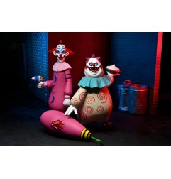 Killer Klowns From Outer Space - Killer Klowns from Outer Space pack 2 figurines Toony Terrors Slim & Chubby 15 cm
