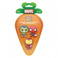 Marvel - Pack 3 figurines Pocket POP! SM/IM/H 4 cm