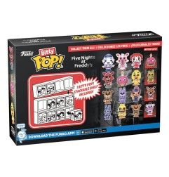 Five Nights at Freddy's - Pack 4 figurines Bitty POP! Vinyl Nightmare Bonnie 2,5 cm