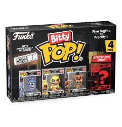 Five Nights at Freddy's - Pack 4 figurines Bitty POP! Vinyl Nightmare Bonnie 2,5 cm